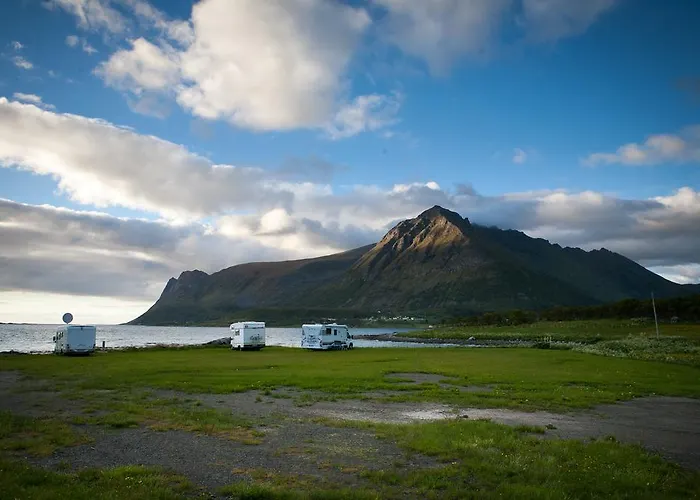 Lofoten مكان تخييم Rystad